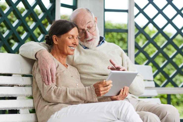Coppia al tablet