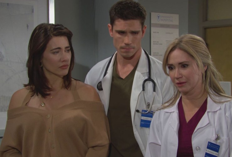 bridget, finn e steffy in beautiful