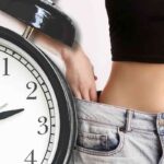 Girovita donna e orologio